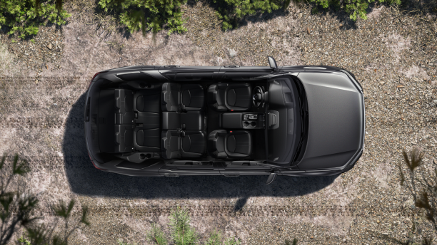 Opens to a new tab to cargo space disclaimer text